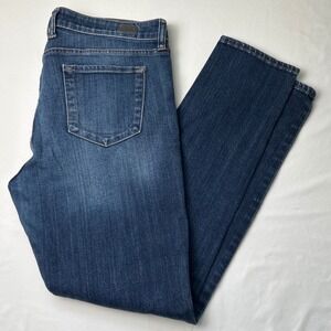 Kut from the Kloth Mia Toothpick Skinny Jeans Mid Rise Women Size 12 Blue Wash